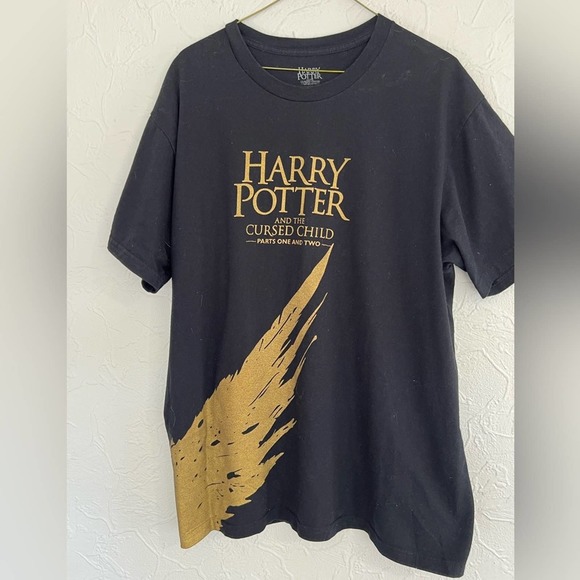 harry potter Other - Harry Potter and the Cursed Child Mens Large Black Broadway Graphic T Shirt